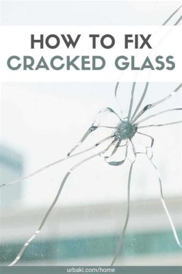 Can you fix broken glass, or is it just a metaphor for life's irreparable moments?