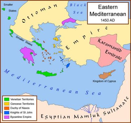 Die Eroberung Konstantinopels: byzantinische Handelsmetropole trifft auf Osmanisches Expansionsstreben